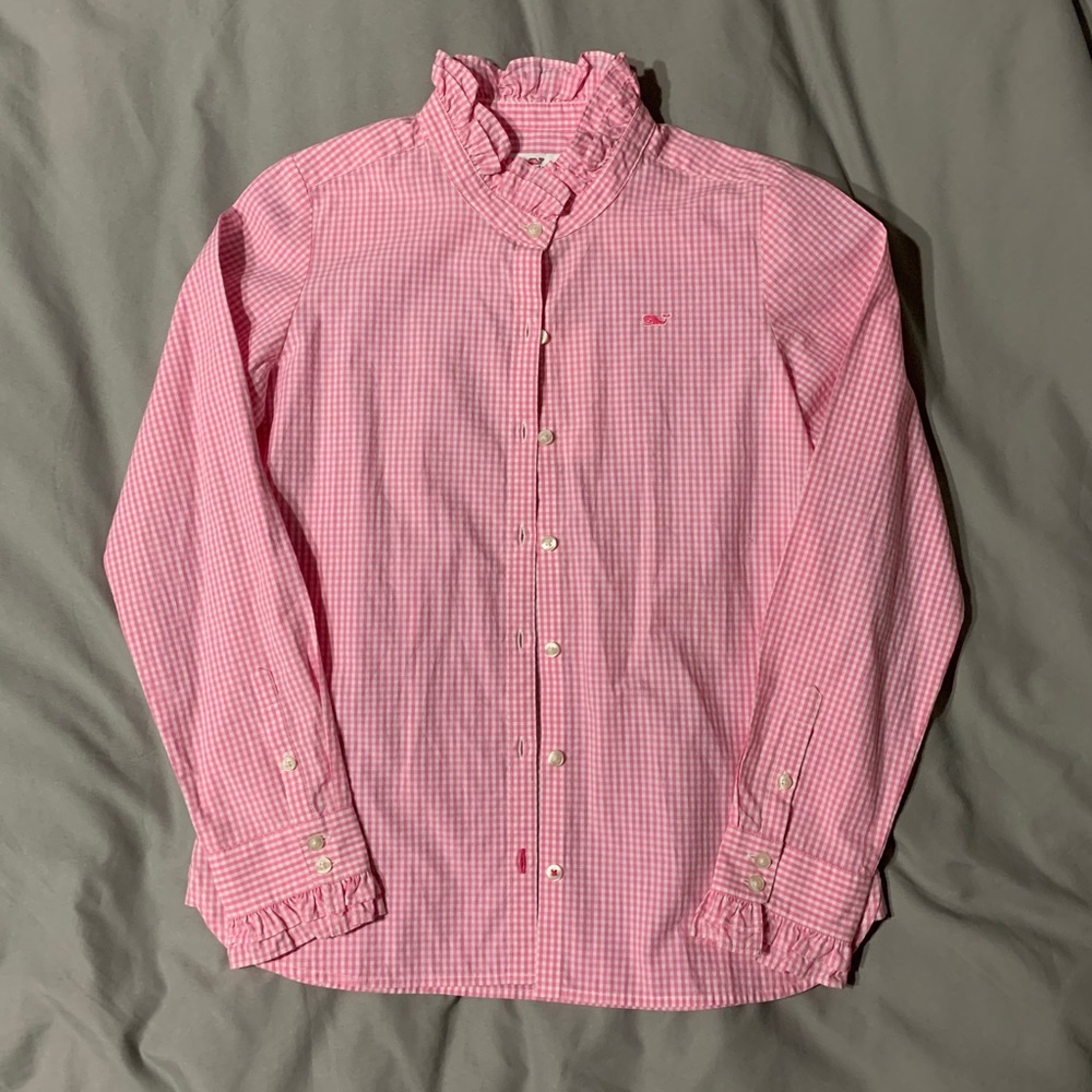 Vineyard Vines Ruffle Shirt